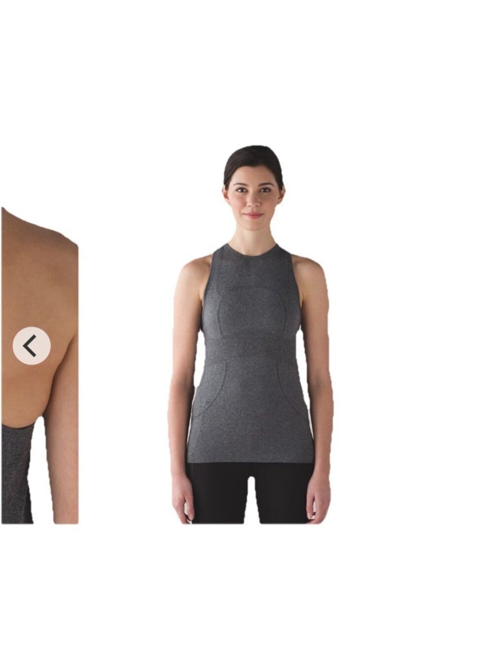 Lululemon High Neck Swiftly Tech Tank Top Gray Size 4
